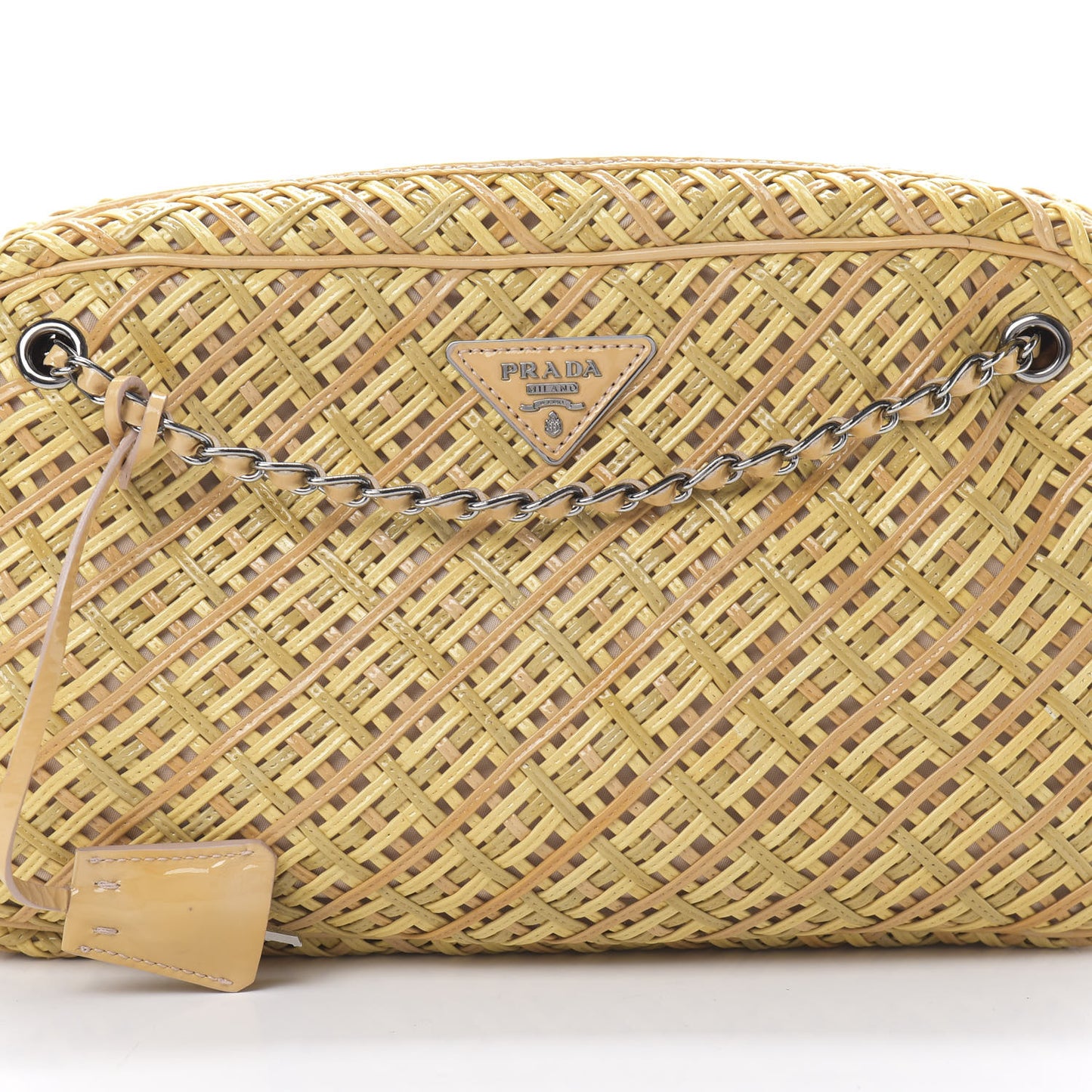 Vernice Madras Camera Bag Quarzo