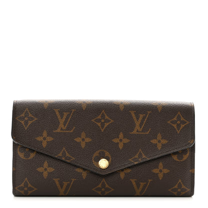 Louis Vuitton Monogram Sarah Wallet NM 1 of 9