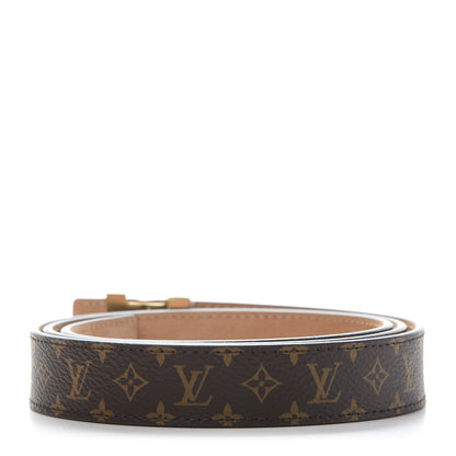 Louis Vuitton Mini Monogram 25mm LV Initiales Belt 95 38 2 of 9