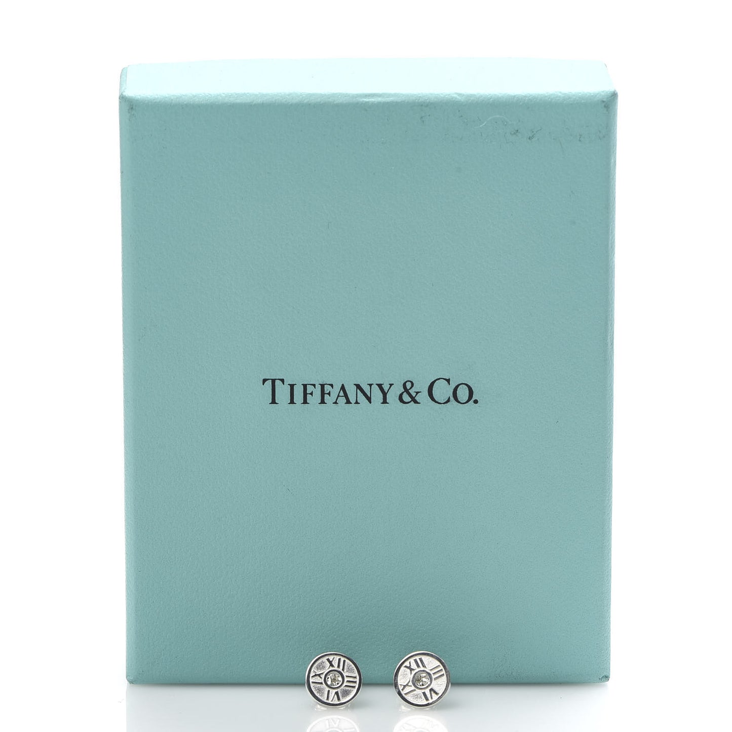 Sterling Silver Atlas Round Earrings