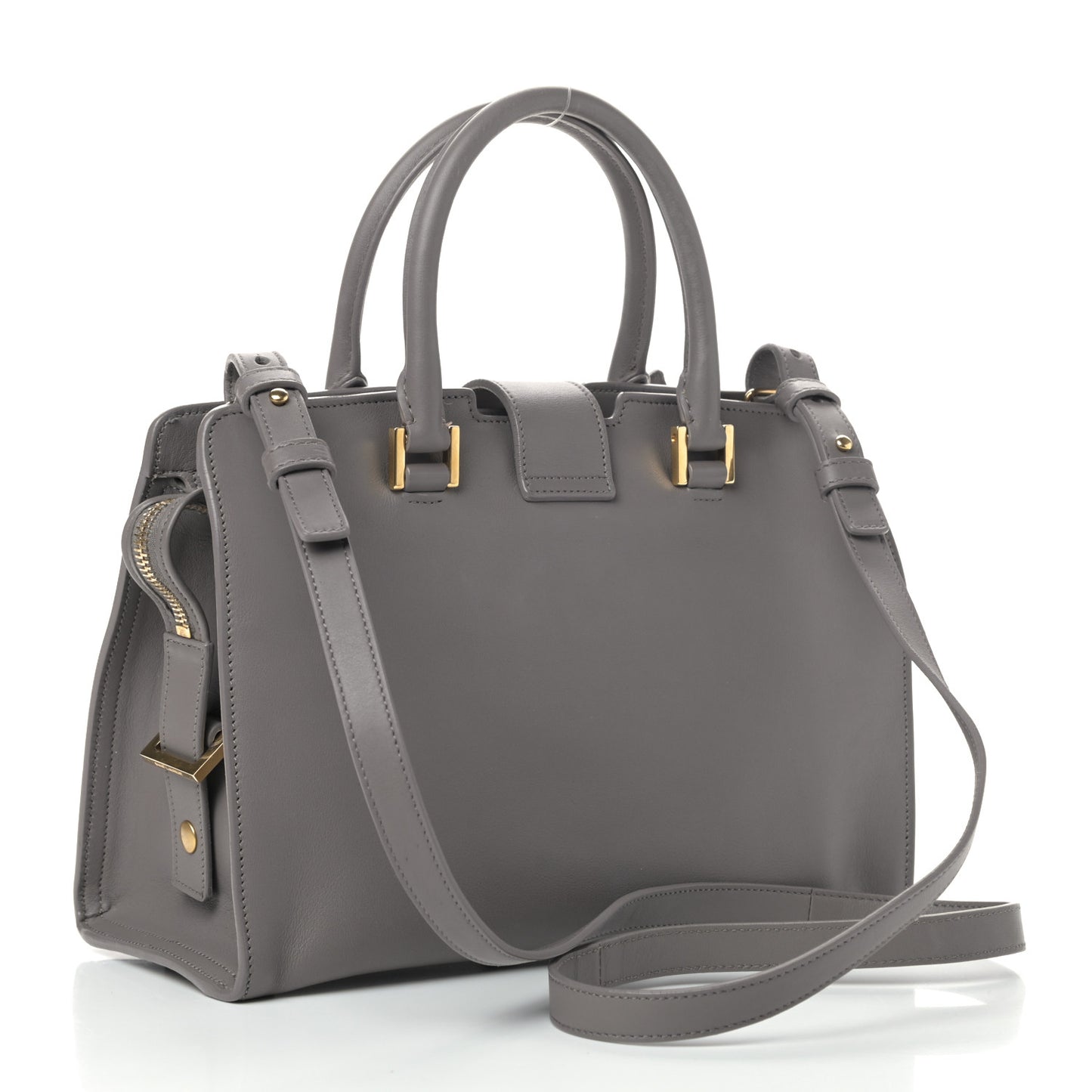 Calfskin Monogram Baby Cabas Fog
