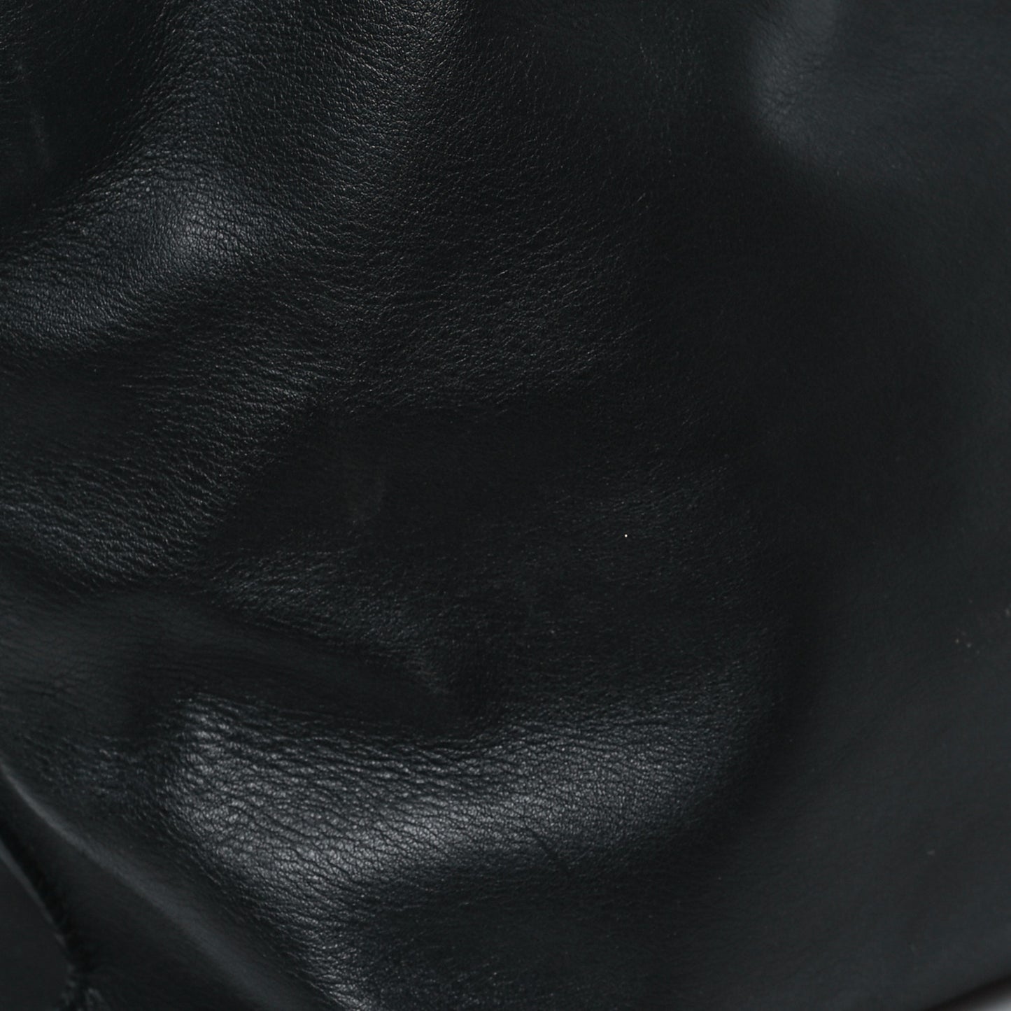 Calfskin Flamenco Knot XL Shoulder Bag Black