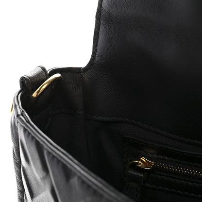 Fendi Nappa FF 1974 Embossed Baguette Black 11 of 11