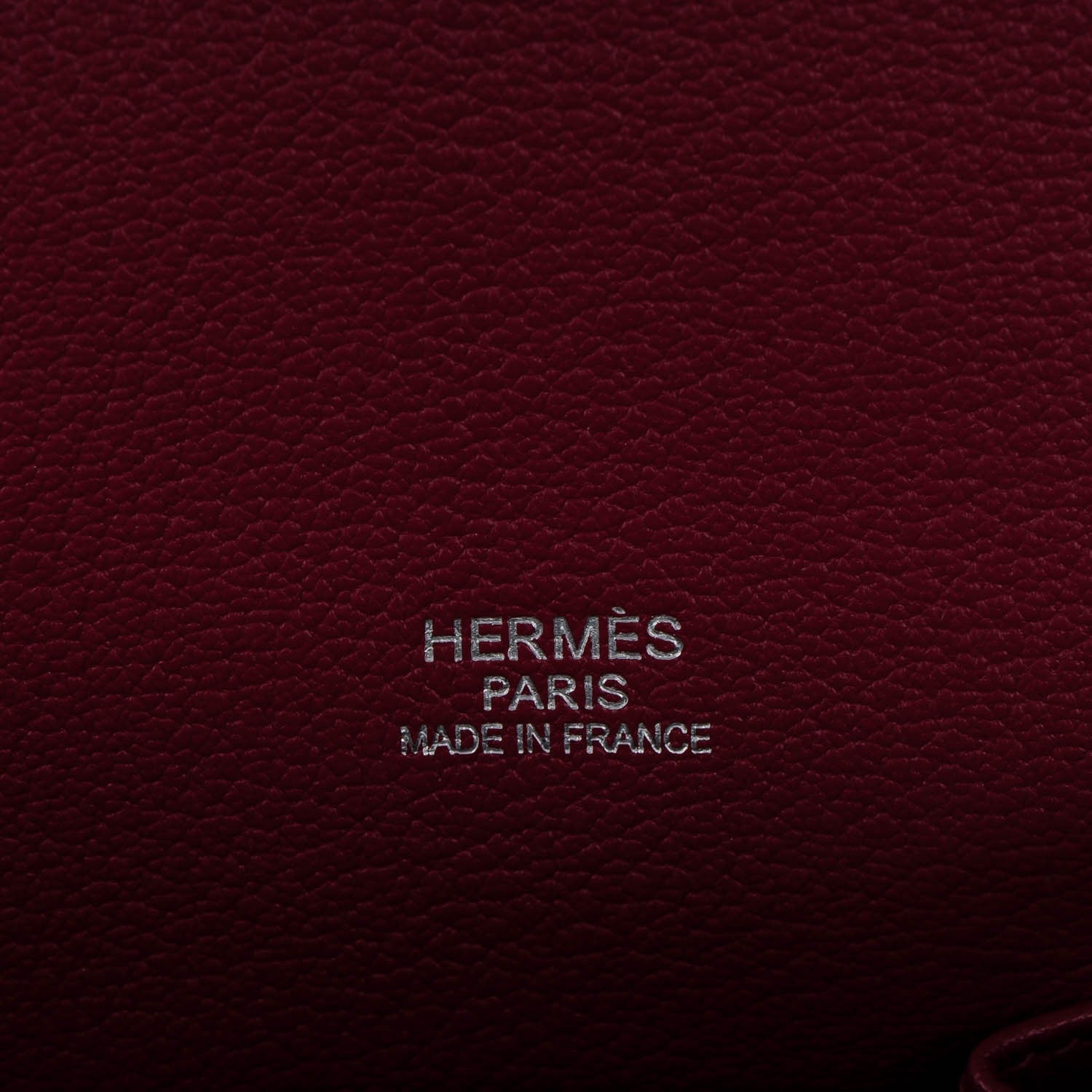 Hermes Taurillon Clemence Jypsiere 34 Rubis 12 of 13