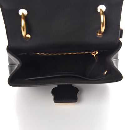 Burberry Trench Calfskin Small DK88 Top Handle Bag Black 5 of 12