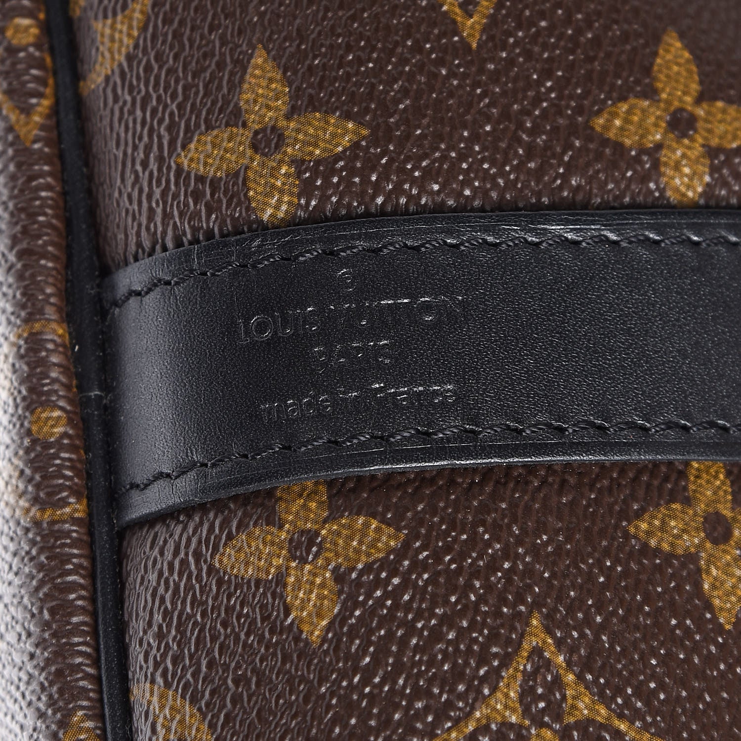 Louis Vuitton Monogram Macassar Keepall Bandouliere 55 6 of 12