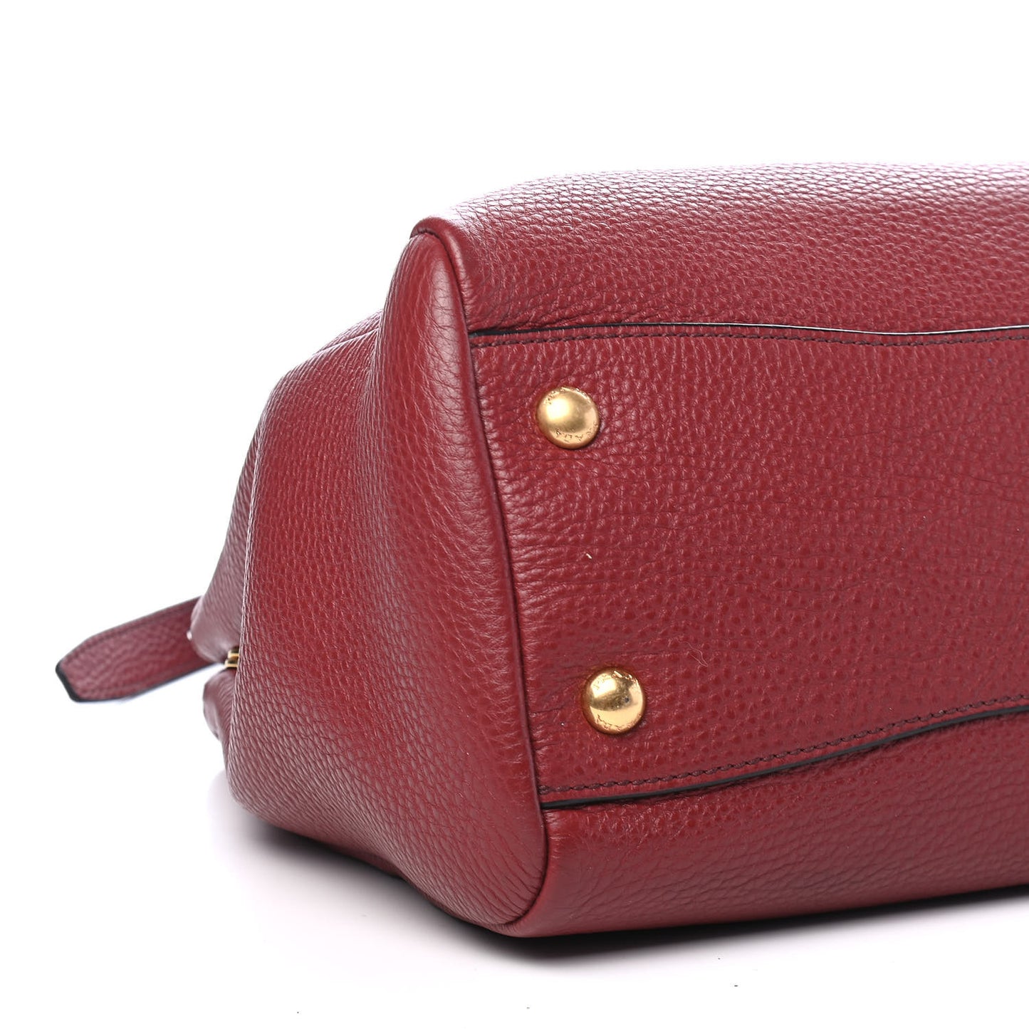Vitello Phenix Shopping Satchel Rubino