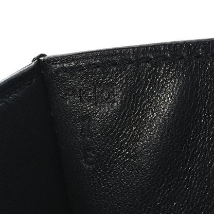 Hermes Box Egee Clutch Black 6 of 9