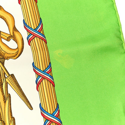 Hermes Silk Republique Francaise Liberte Egalite Fraternite 1789 Scarf 90 5 of 7