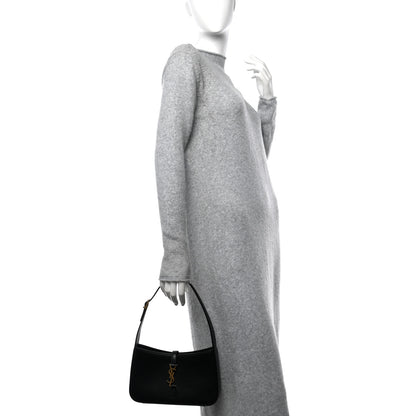 Saint Laurent Smooth Calfskin Le 5 A 7 Hobo Black 2 of 11