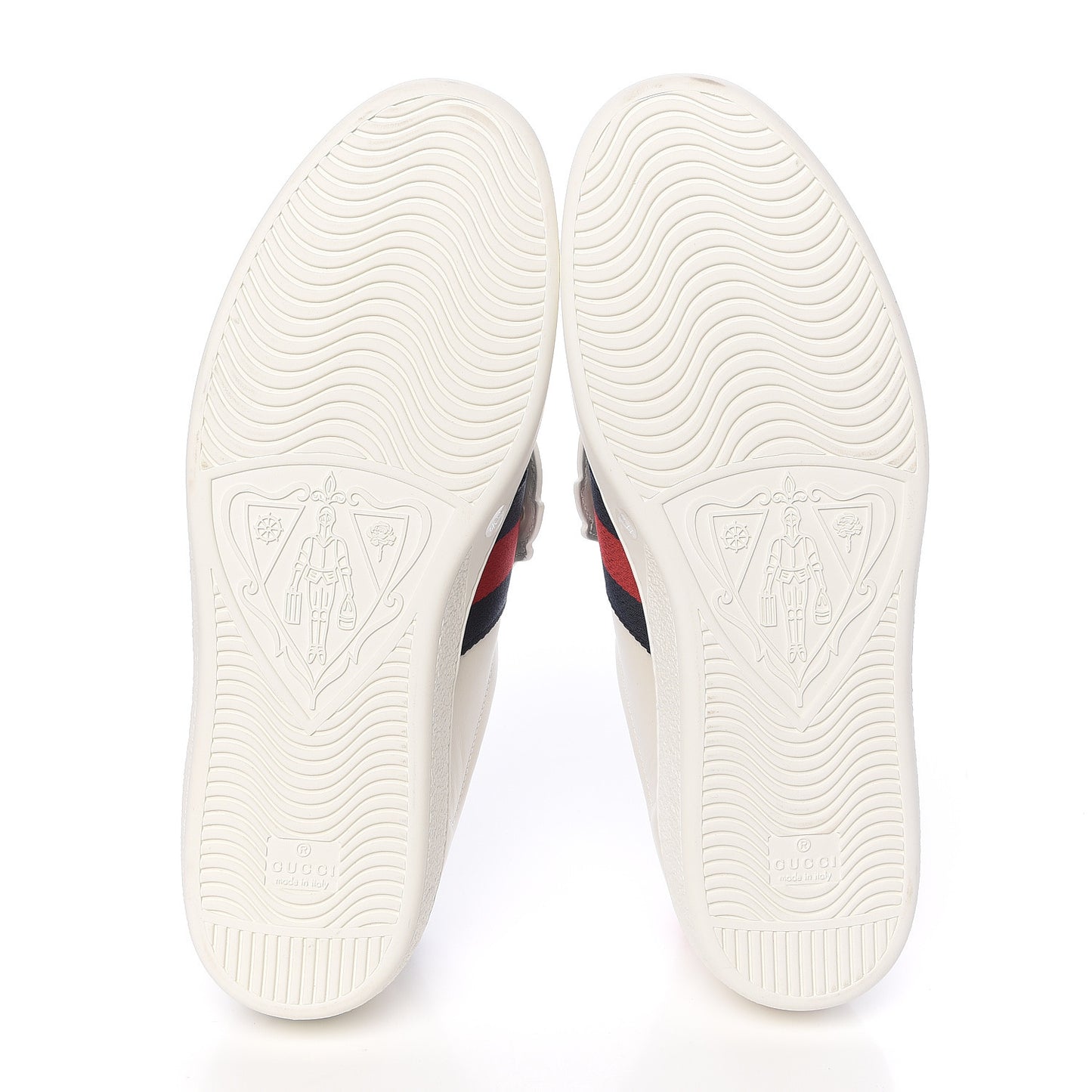 Calfskin Ayers Web Angry Cat Embroidered Mens Ace Sneakers 11.5 White