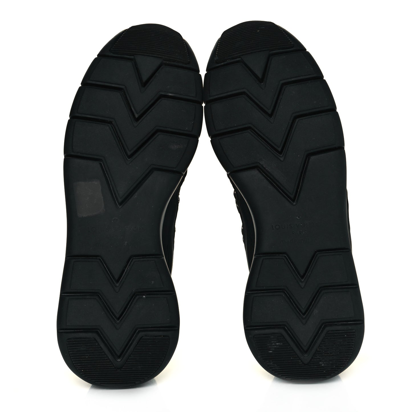 Denim Rubber Monogram Tie Dye Mens Fastlane Low Sneakers 8.5 Black