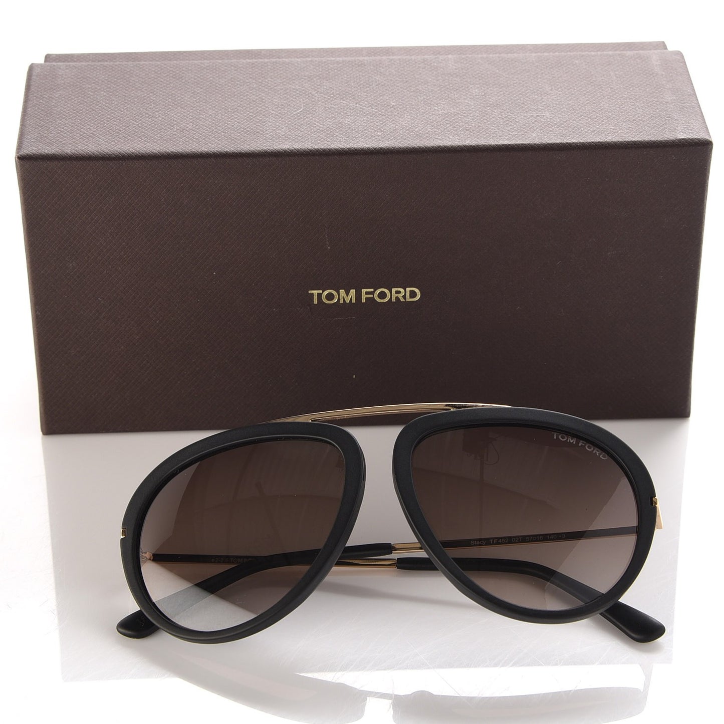 Stacy Aviator Sunglasses TF452 Black