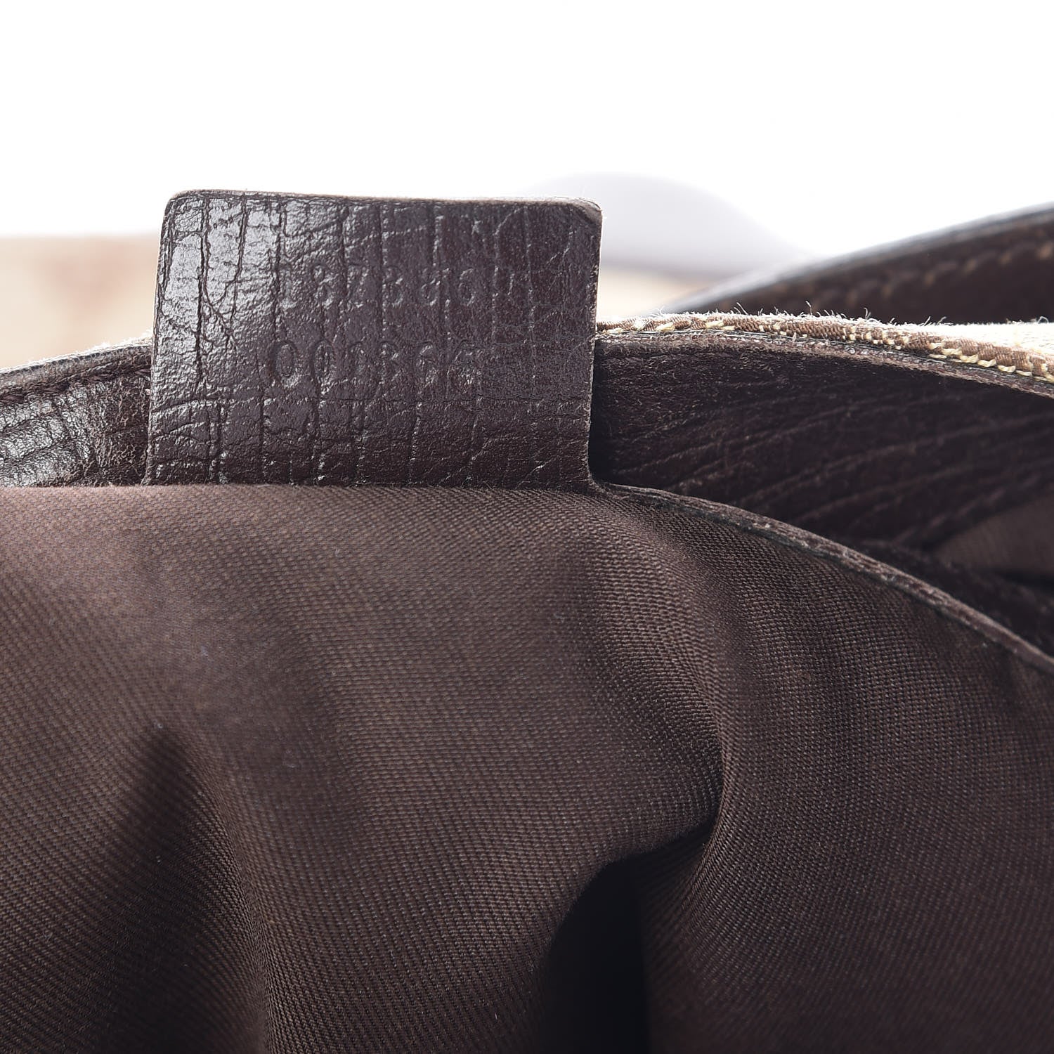 Gucci Monogram Hasler Hobo Dark Brown 7 of 24