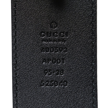 Gucci Calfskin Double G 40mm Belt 95 38 Black 5 of 5