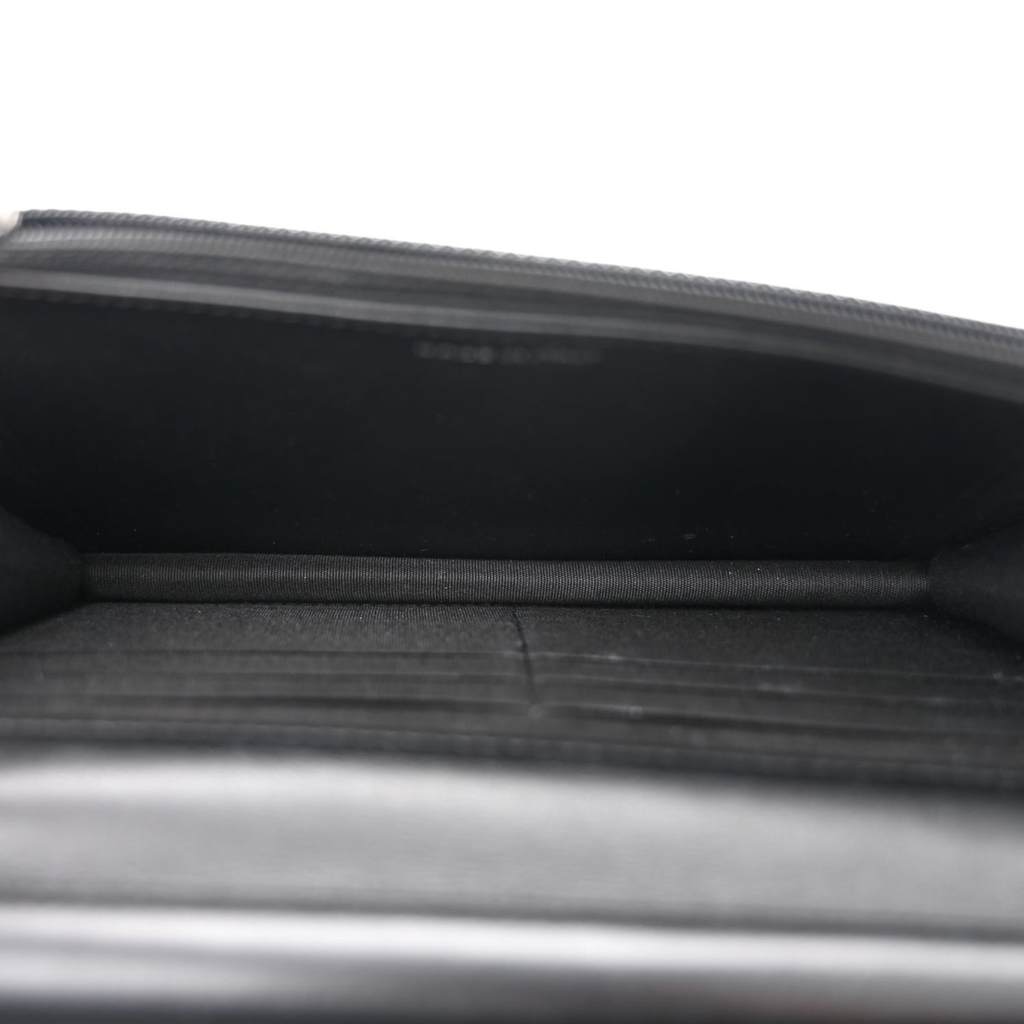 Caviar Quilted Boy Wallet On Chain WOC Black