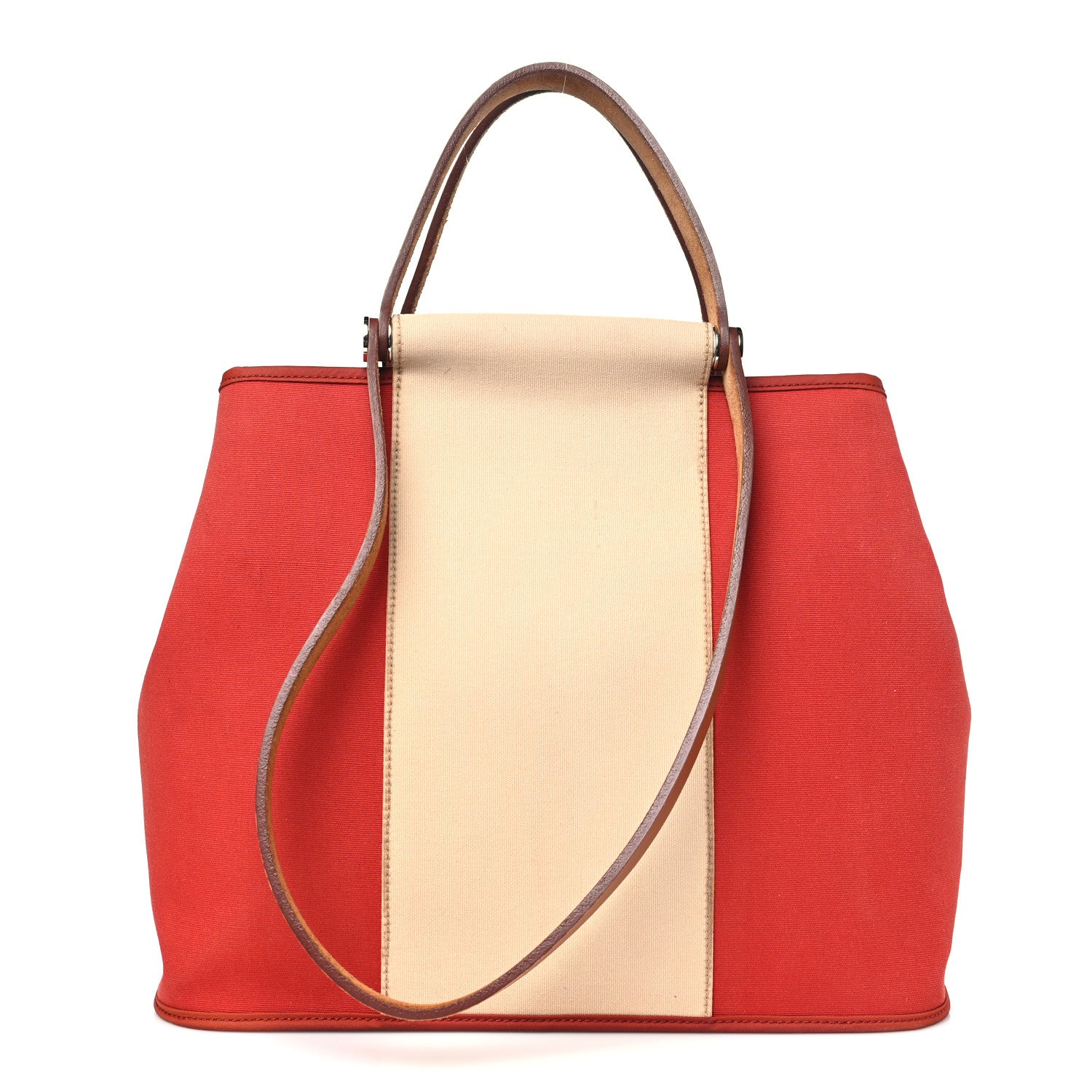 Hermes Toile Cabag 32 Grenat 1 of 12