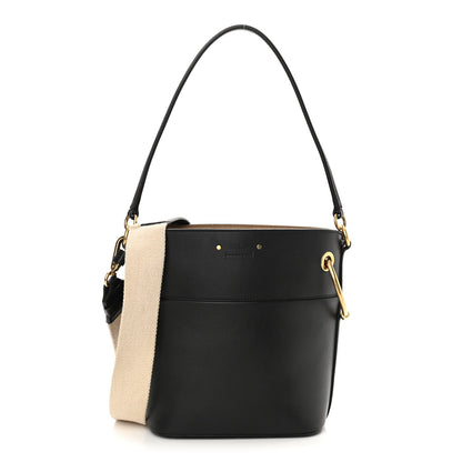 Chloe Smooth Calfskin Mini Roy Bucket Bag Black 1 of 11