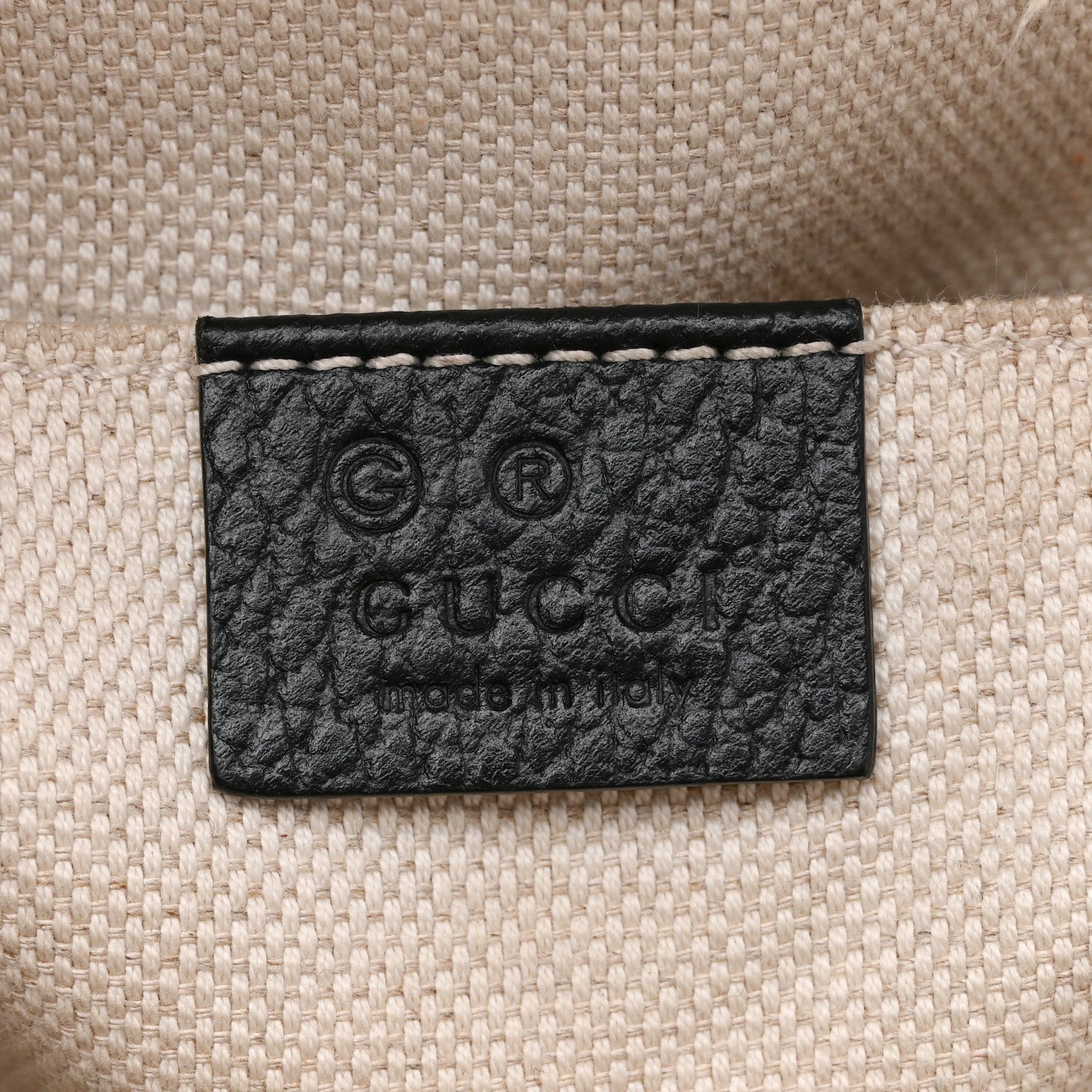 Gucci Pebbled Calfskin Soho Chain Backpack Black 6 of 15