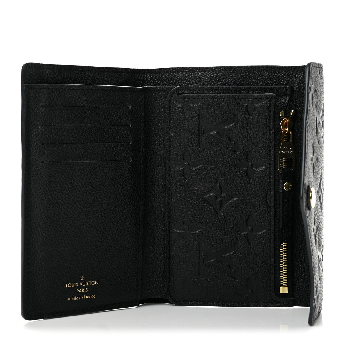 Empreinte Compact Curieuse Wallet Black