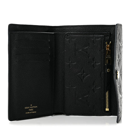 Louis Vuitton Empreinte Compact Curieuse Wallet Black 5 of 10