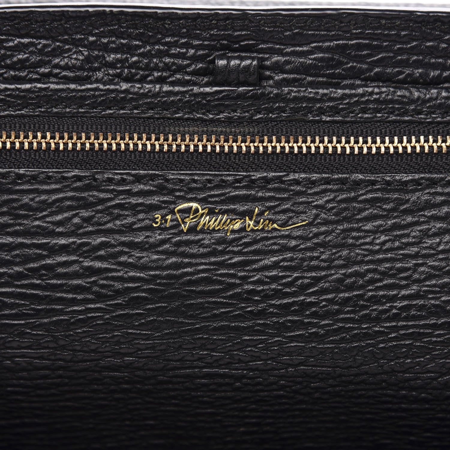 3.1 Phillip Lim 3.1 Textured Calfskin Large Pashli Satchel Black 6 of 11