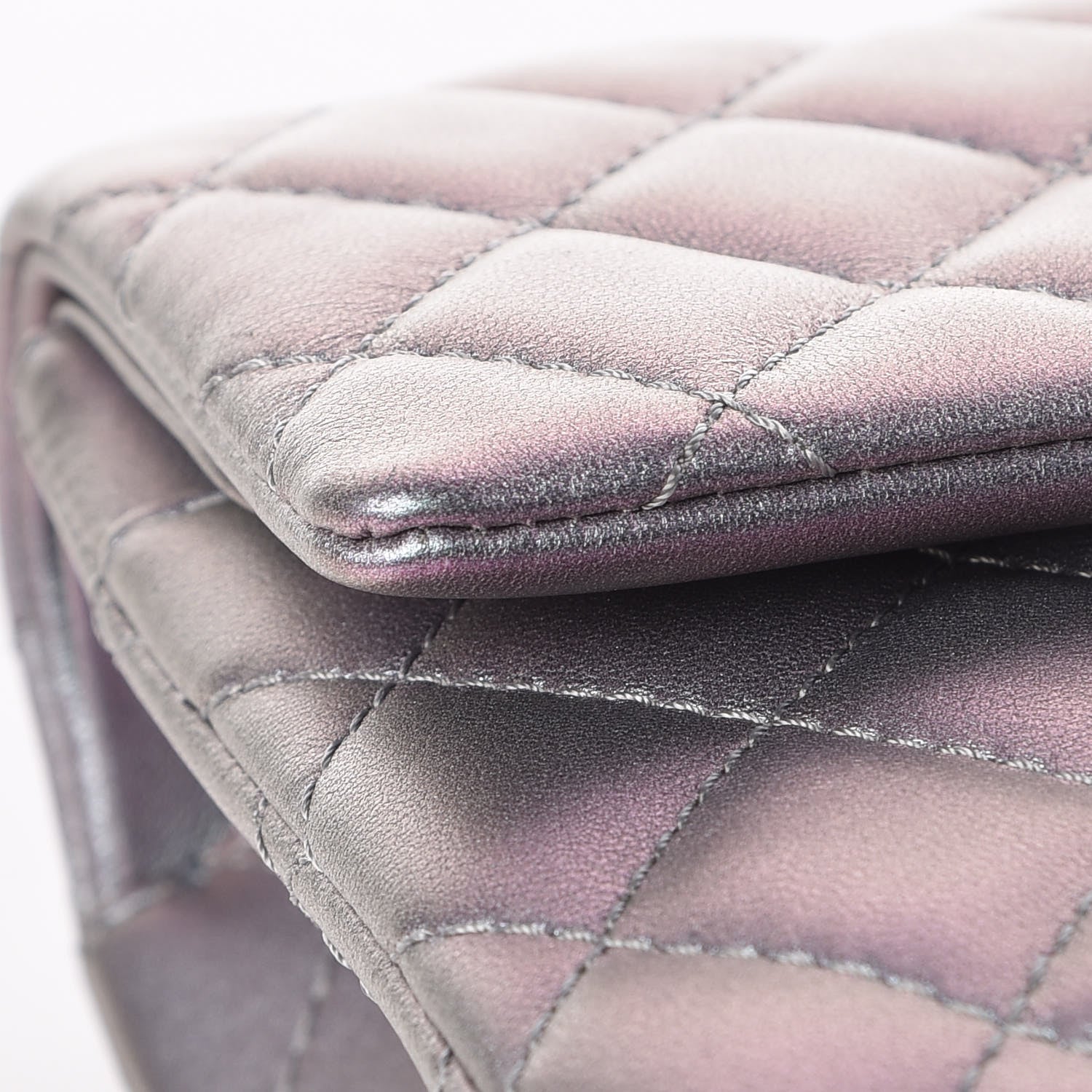 Chanel Iridescent Lambskin Quilted 2.55 Reissue 226 Flap Light Purple 13 of 19