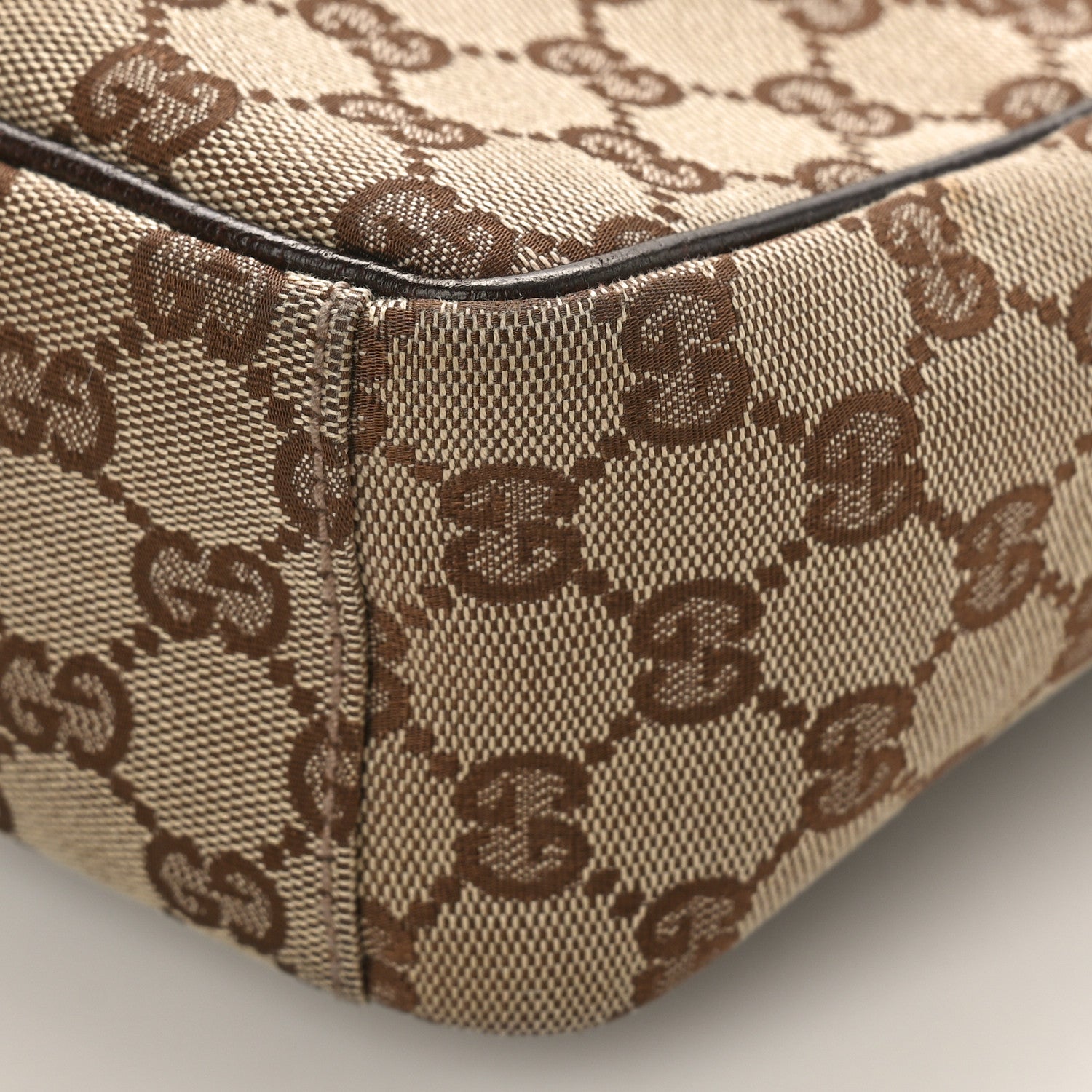 Gucci Monogram Messenger Bag Brown 9 of 9