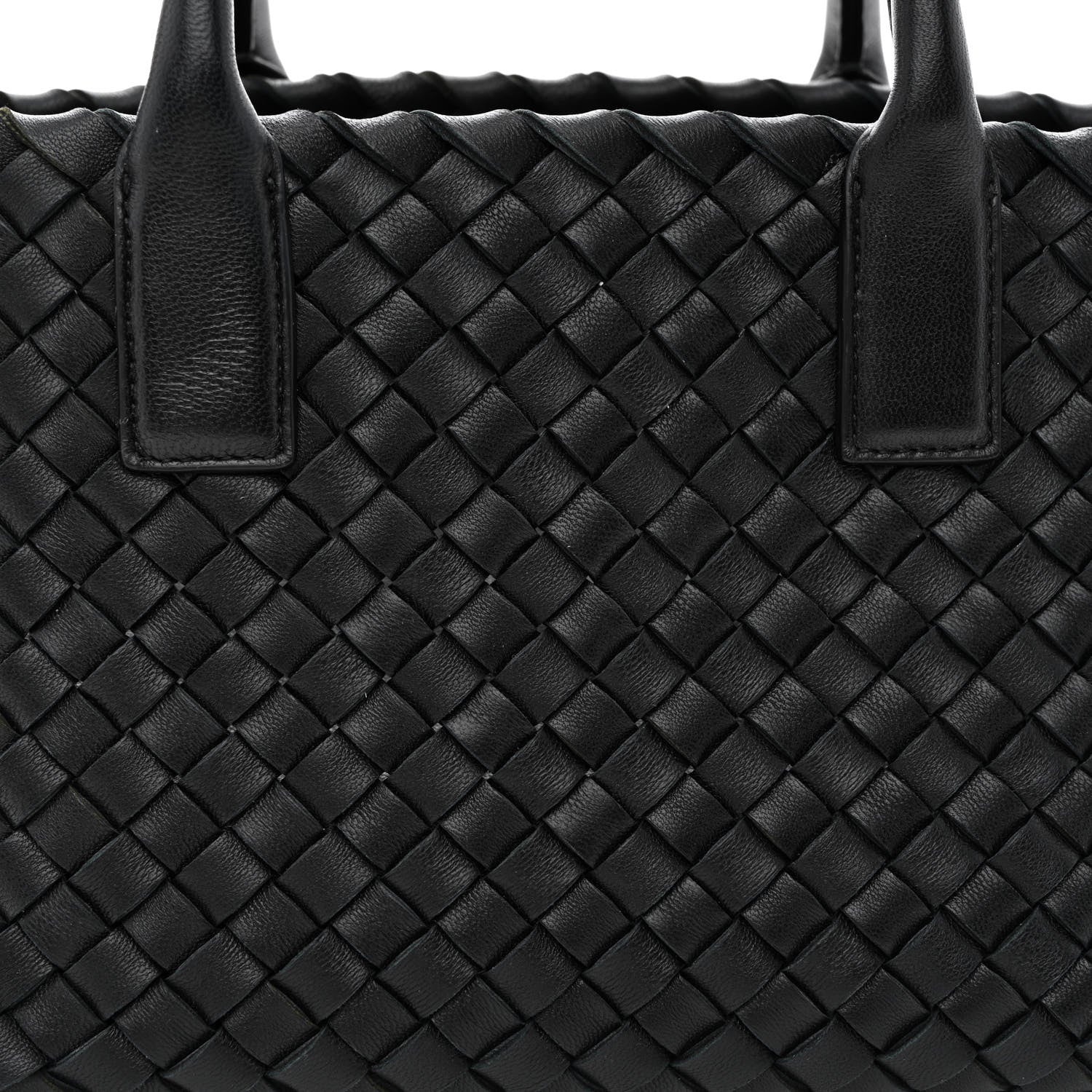 Bottega Veneta Nappa Intrecciato Mini Cabat Black 9 of 11