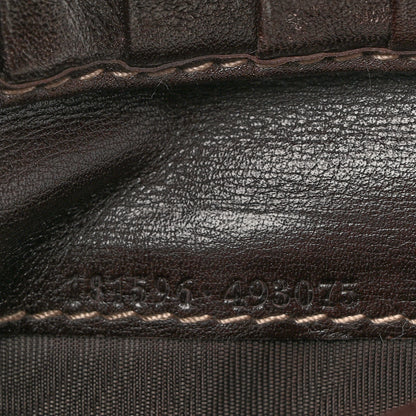 Gucci Monogram New Britt French Wallet Dark Brown 7 of 7