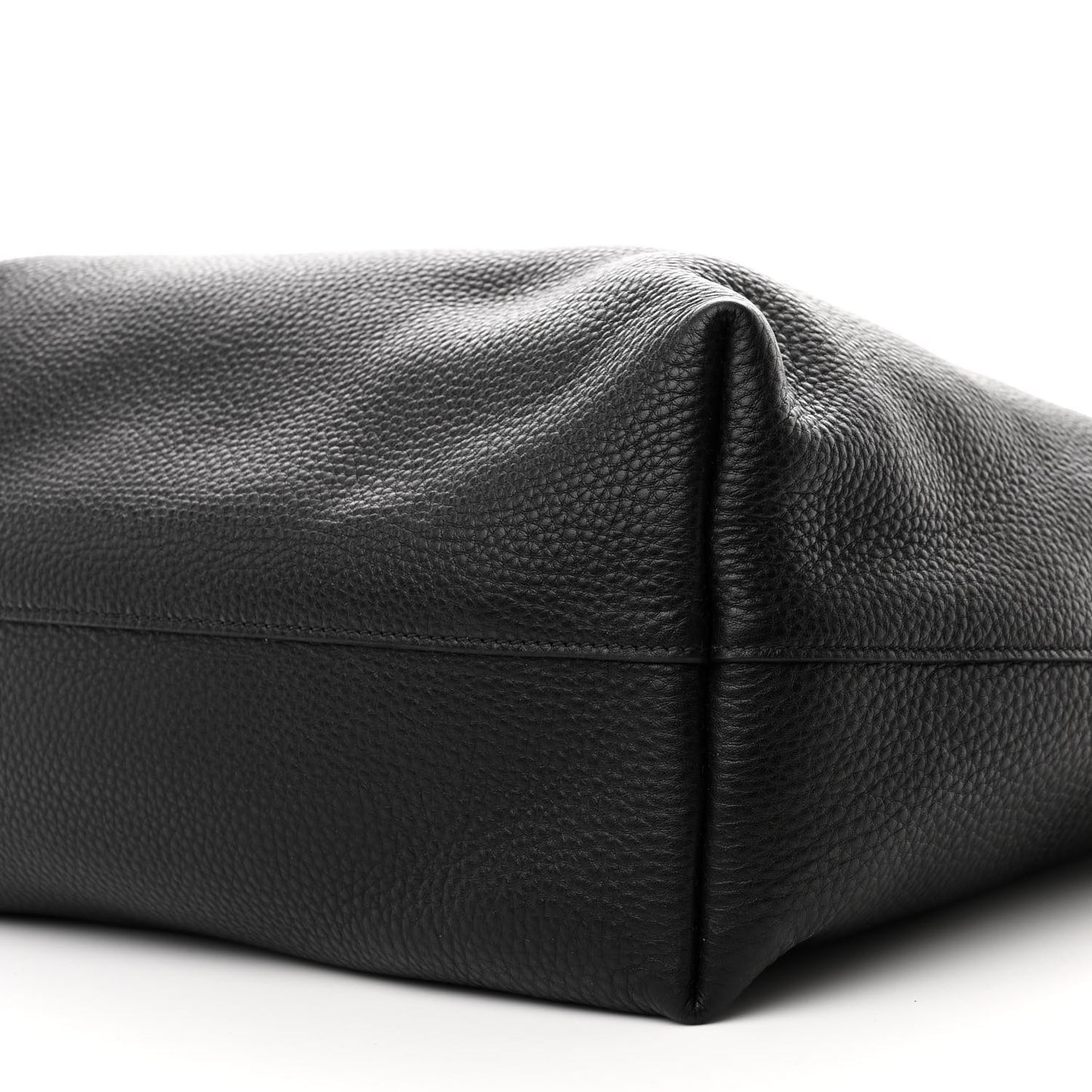 Vitello Daino Small Concept Shopper Tote Black Astrale