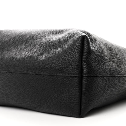 Prada Vitello Daino Small Concept Shopper Tote Black Astrale 11 of 11