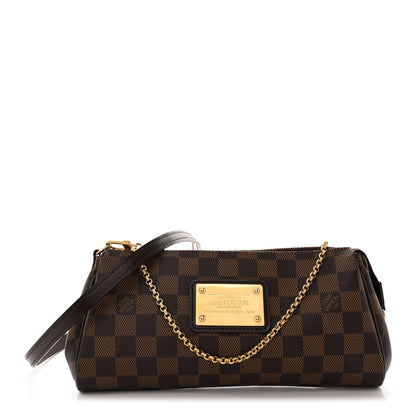 Louis Vuitton Damier Ebene Eva Clutch 1 of 10