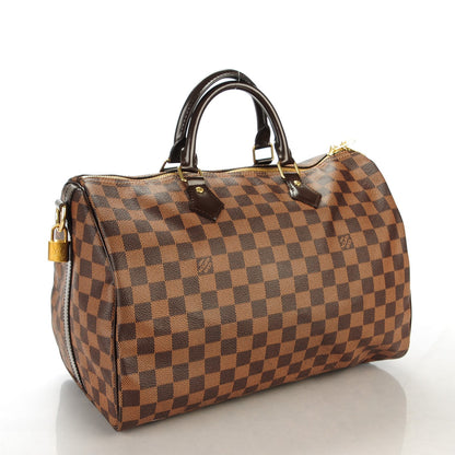 Louis Vuitton Damier Ebene Speedy Bandouliere 35 3 of 7