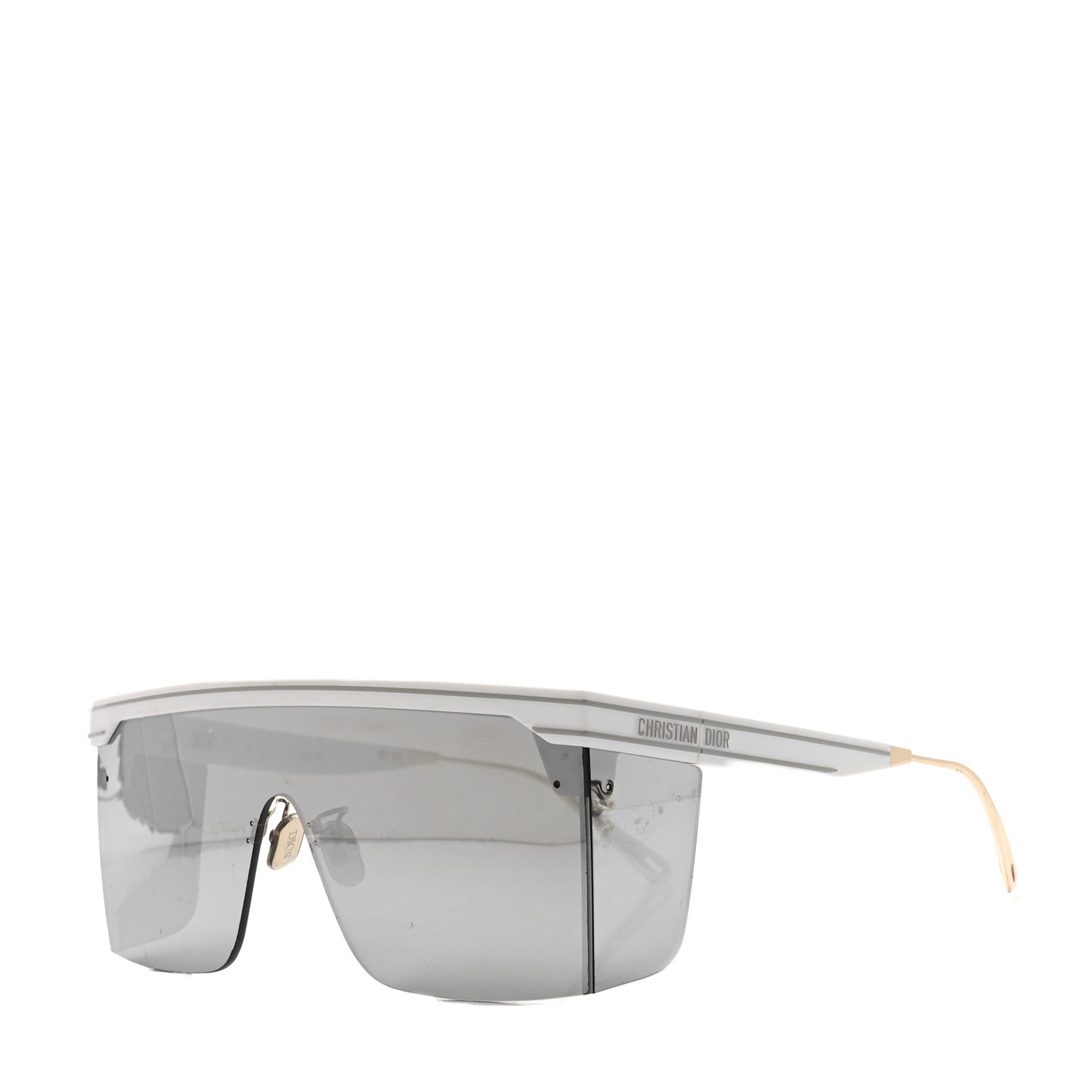 Diorclub M1U Mask Sunglasses White