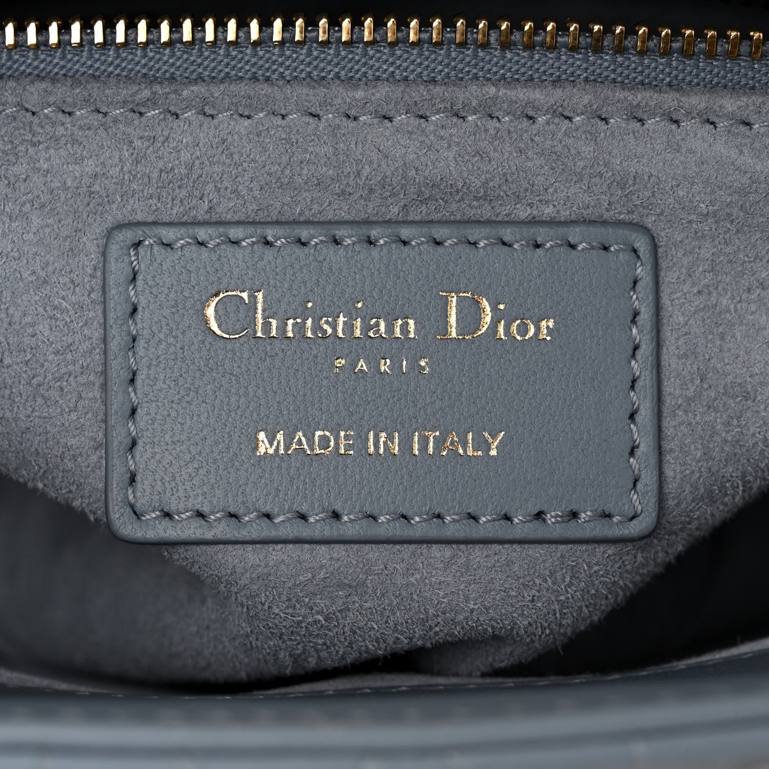 Christian Dior Lambskin Cannage Small My ABCDior Lady Dior Cloud Blue 6 of 10