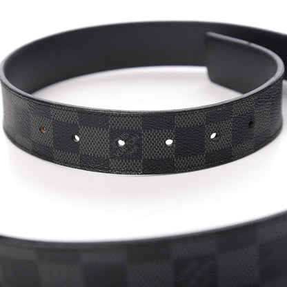 Louis Vuitton Damier Graphite 35mm LV Inventeur Reversible Belt 90 36 5 of 7