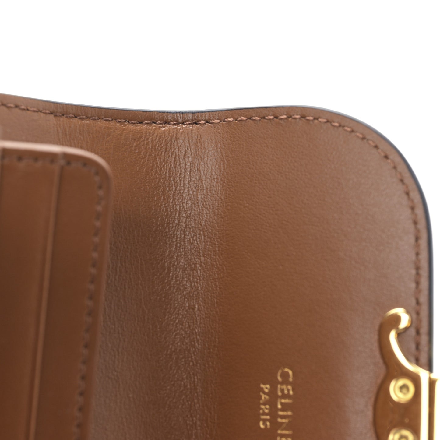Triomphe Canvas Small Triomphe Wallet Tan