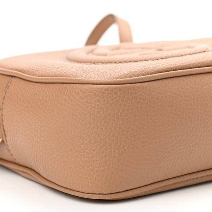 Gucci Pebbled Calfskin Small Soho Disco Bag Camelia 9 of 11