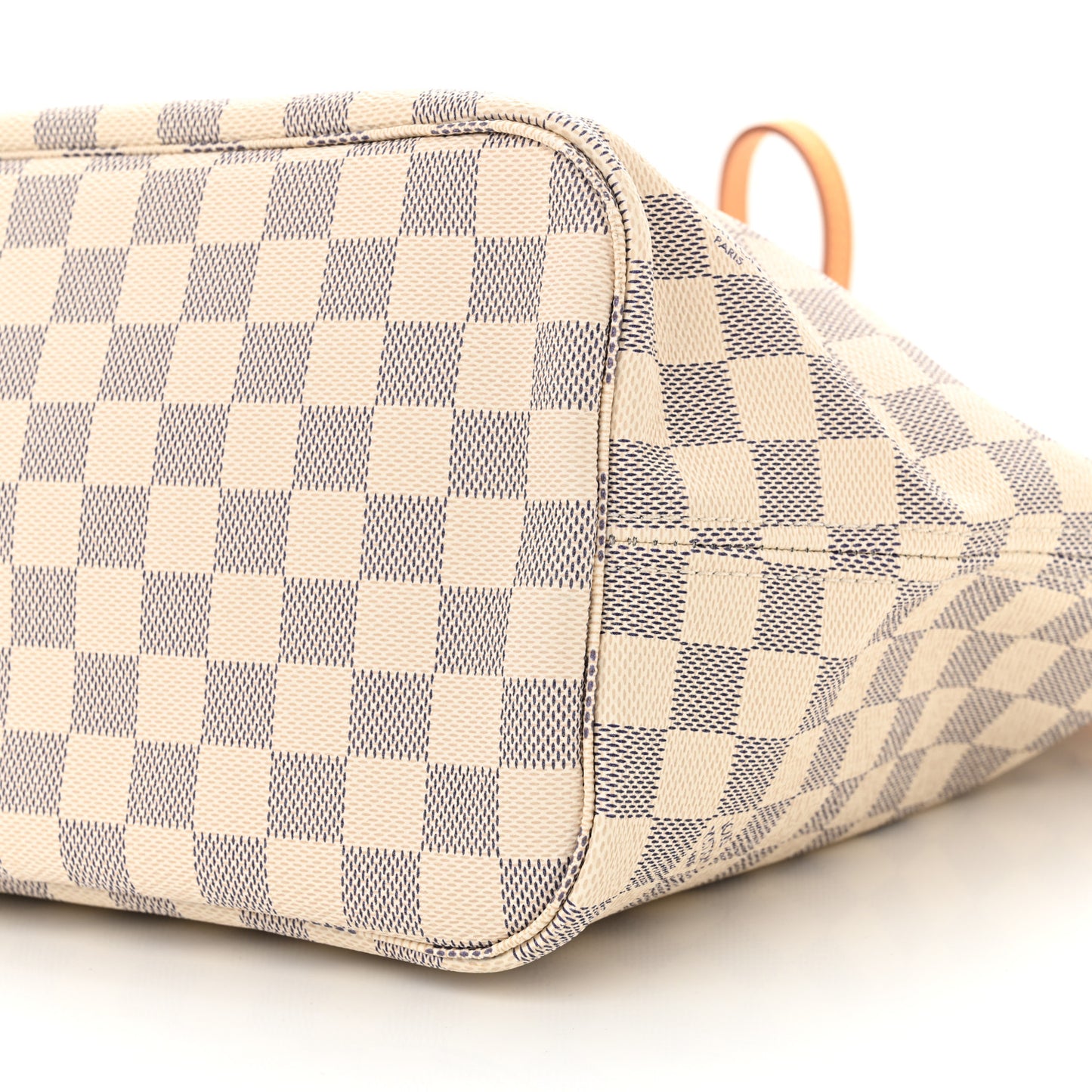 Damier Azur Neo Neverfull MM Rose Ballerine