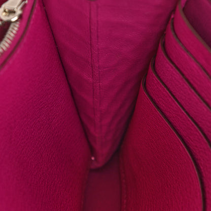 Hermes Shiny Alligator Constance Long Wallet Rose Scheherazade 12 of 14