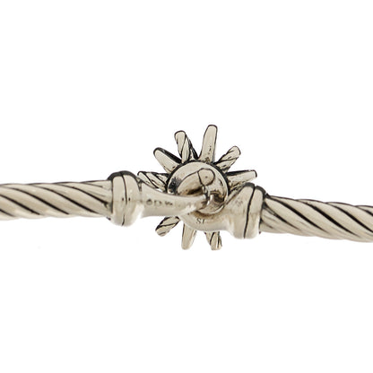 David Yurman Sterling Silver Diamond Starburst Bracelet 3 of 3