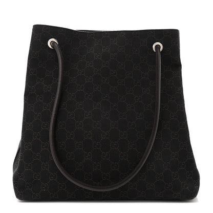 Gucci Canvas Monogram Gifford Shopping Tote Brown 1 of 14
