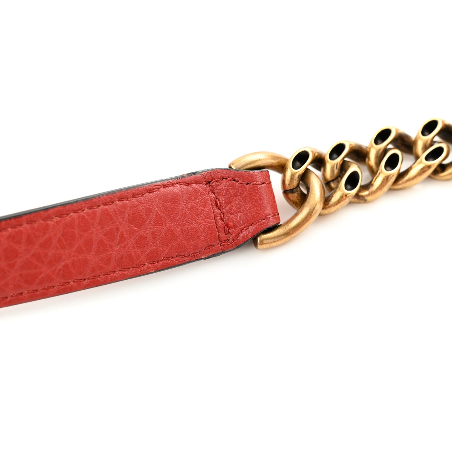 Grained Calfskin Small Diorama Flap Bag Red