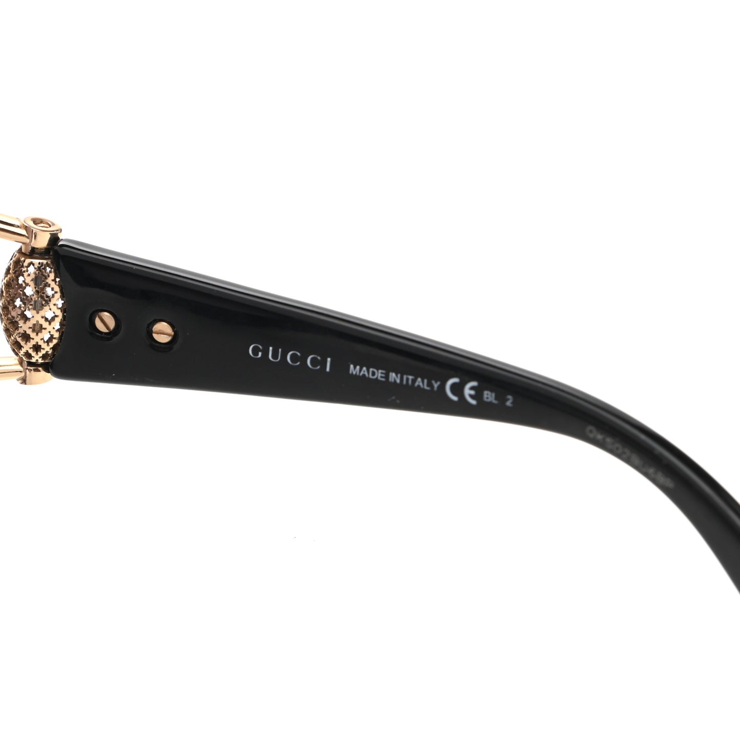 Acetate Sunglasses GG3712S Black