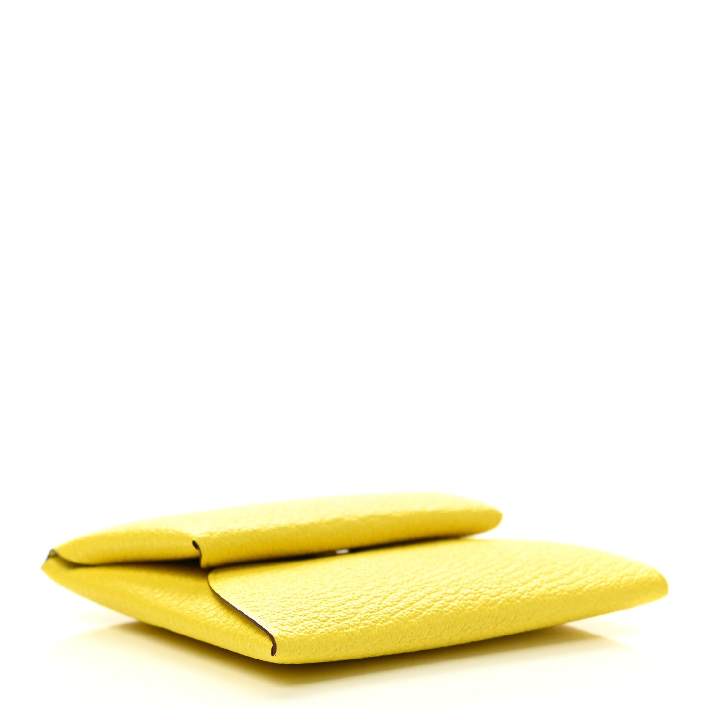 Chevre Mysore Bastia Coin Purse Jaune Citron