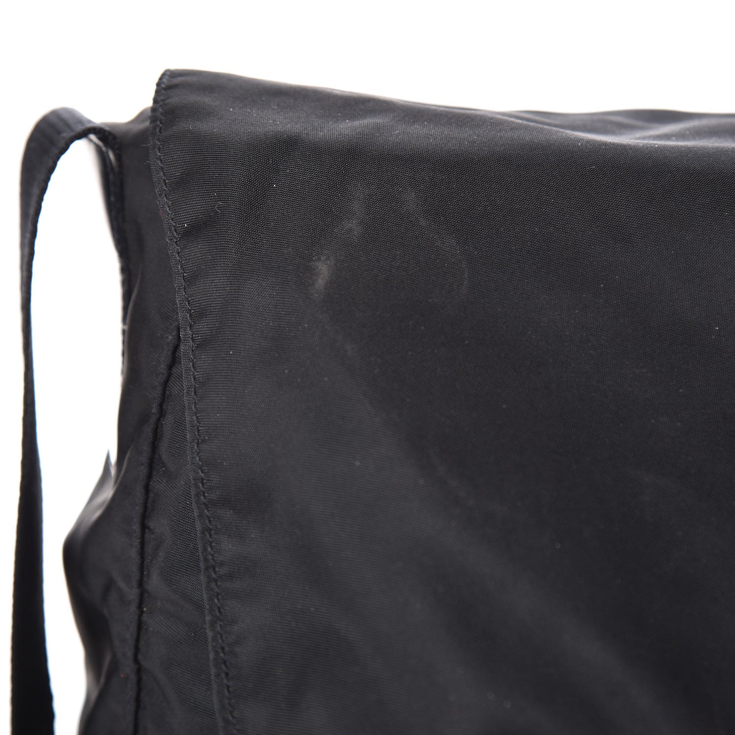 Nylon Vela Messenger Bag Blue