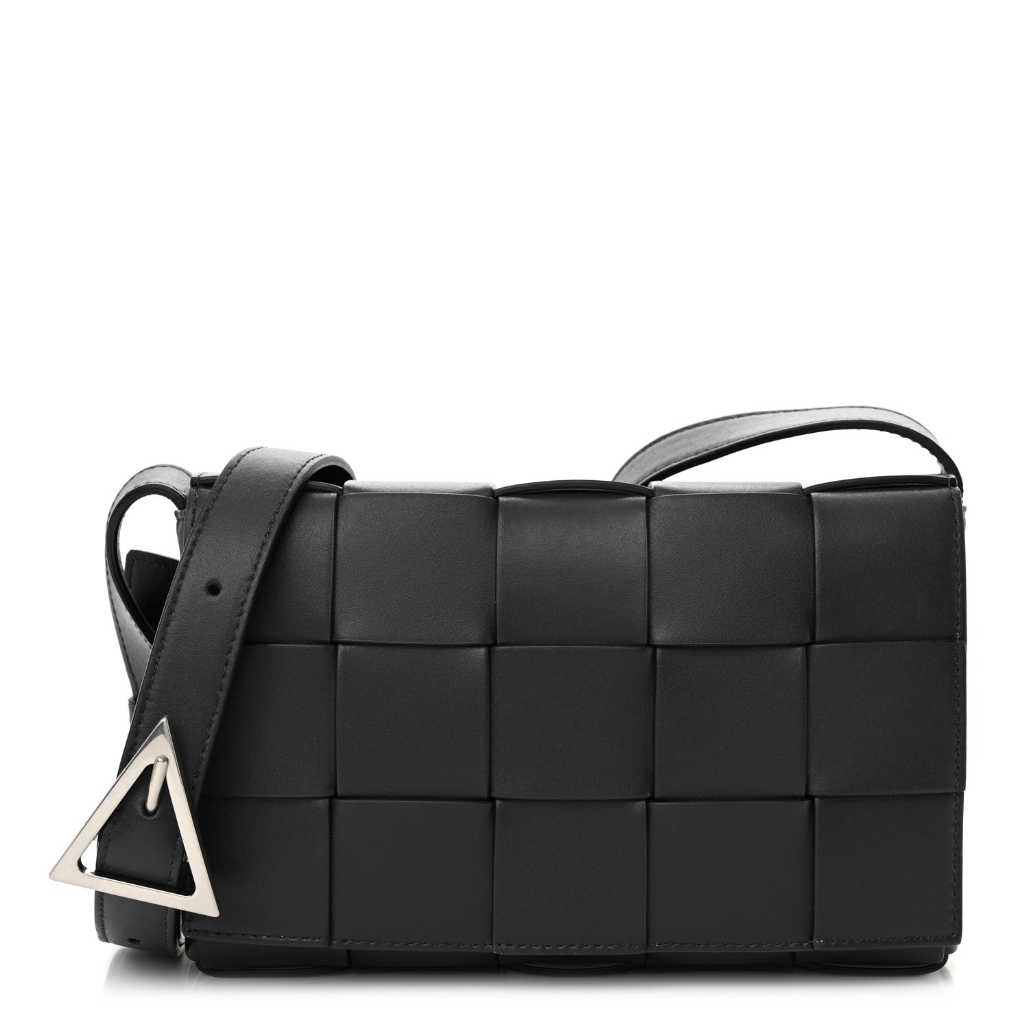 Bottega Veneta Calfskin Maxi Intreccio Cassette Bag Ardoise Glacier 1 of 11