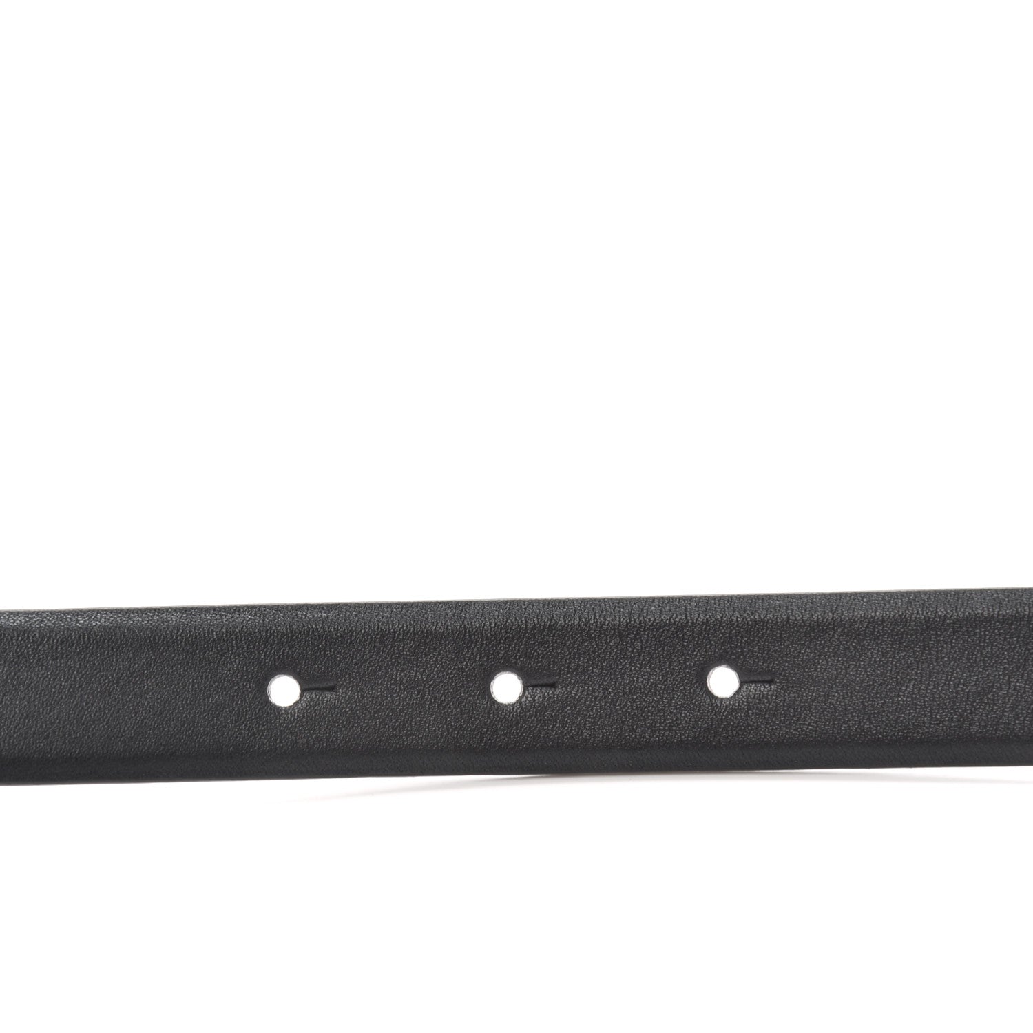 Chanel Calfskin Crystal Heart CC Belt 90 36 Black 6 of 7