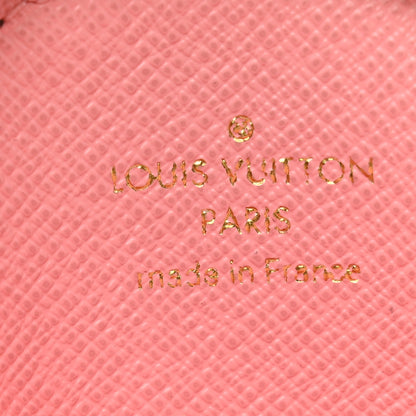 Louis Vuitton Monogram 2020 Christmas Animation Swing Ride Round Coin Purse Pink Poppy 6 of 8